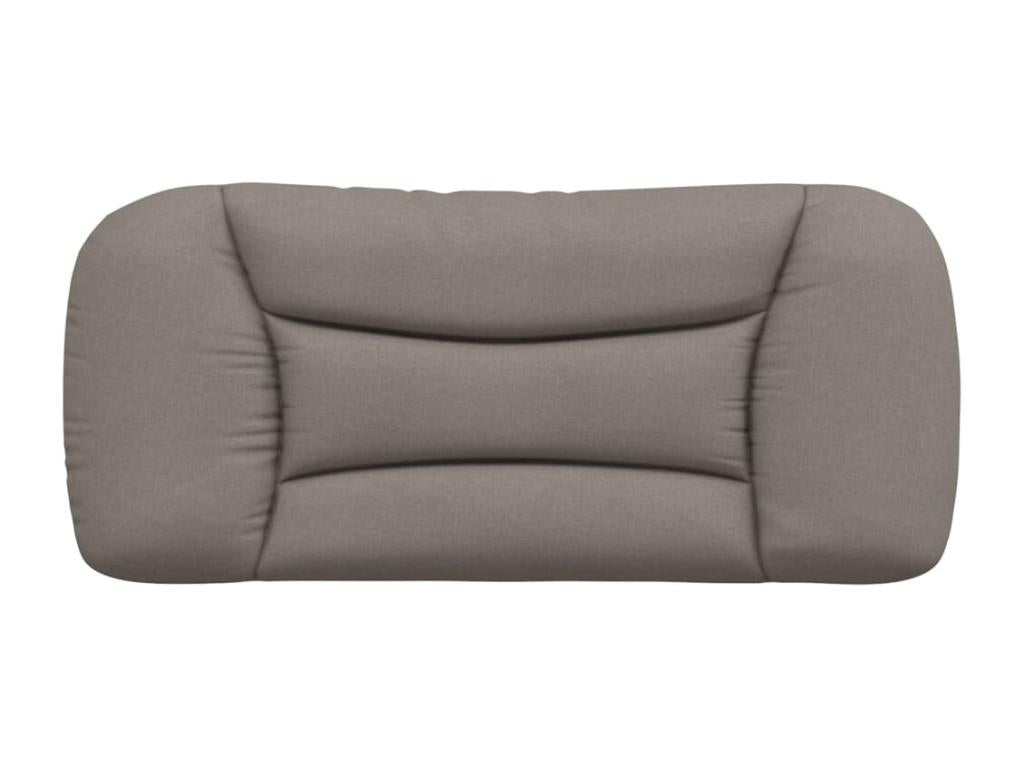 Headboard, Fabric Upholstery, Brown, 90 x 190 cm