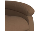 Armchair, Fabric Upholstery, Brown