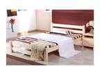 Bed Base, Wood, Naturel Clair, 80 x 190 cm