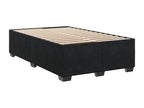Mattress, Velvet, Black, 120 x 190 cm