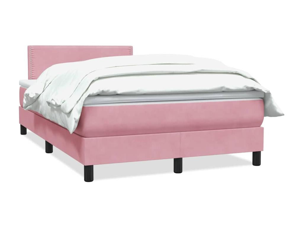 Mattress, Velvet, Pink, 120 x 220 cm