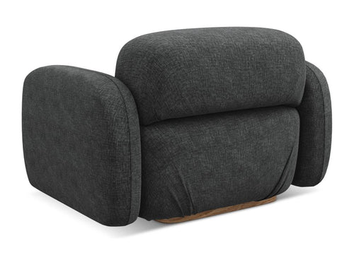 Armchair, Fabric Upholstery, Gris Anthracite