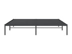 Bed Base, Metal, Black, 180 x 200 cm