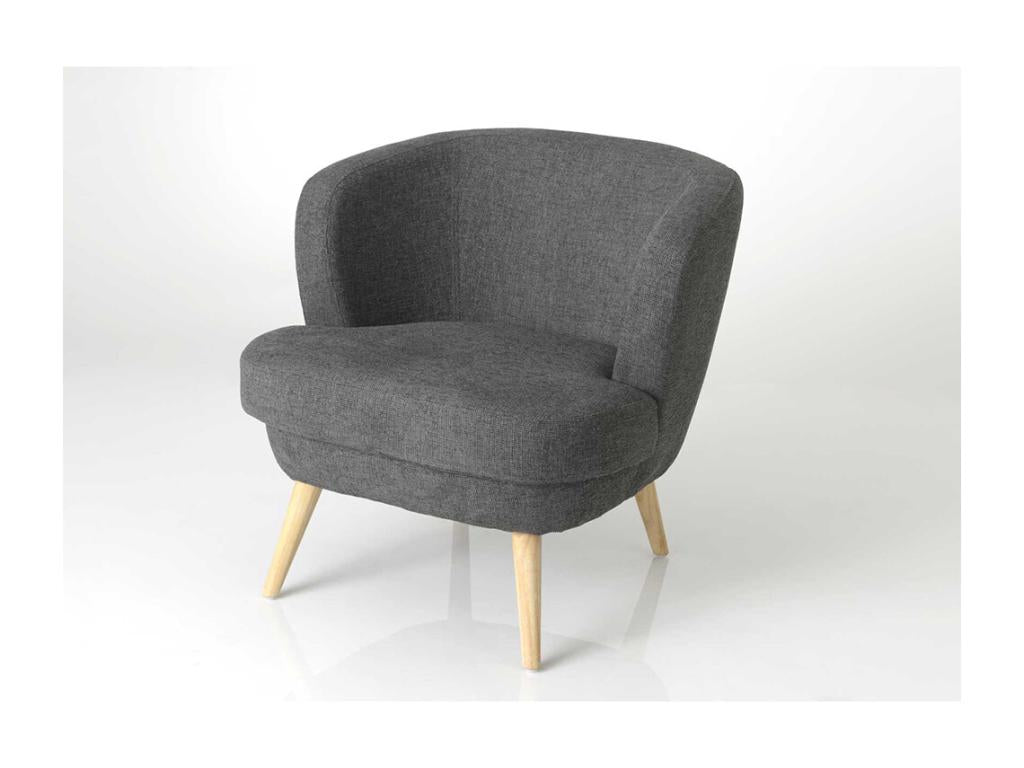 Armchair, Gris Anthracite