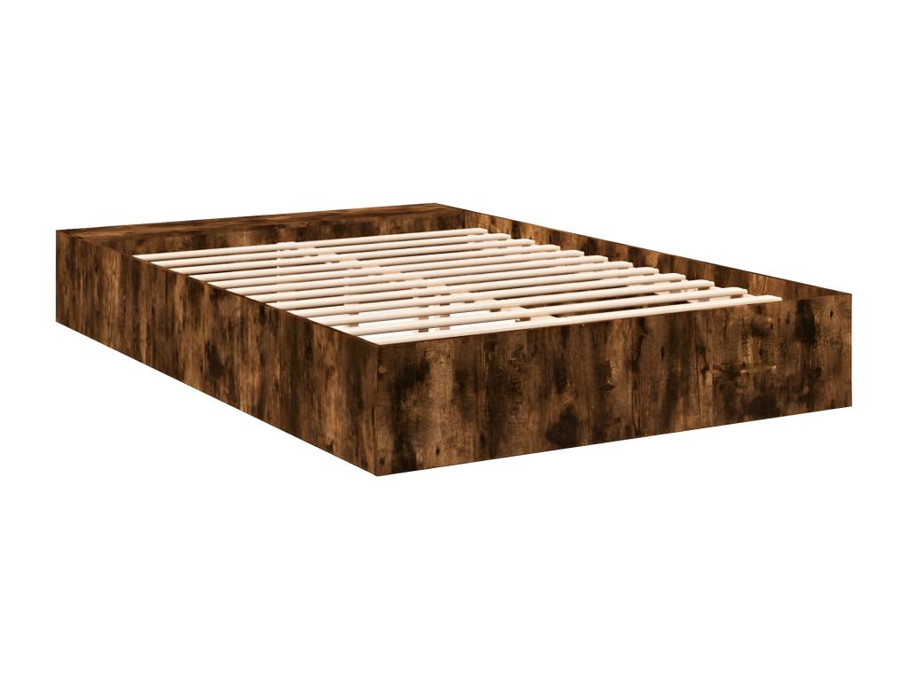 Mattress, Wood, Brown, 140 x 200 cm