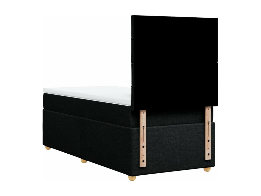 Mattress, Fabric, Black, 100 x 200 cm