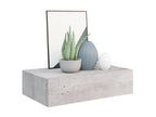 Shelf, 2-Piece, Wood, Gray, 40 x 23 m