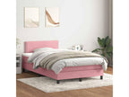 Mattress, Velvet, Pink, 120 x 220 cm