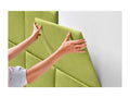 Headboard, Fabric Upholstery, Green