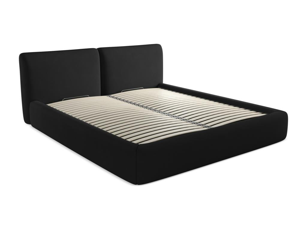 Mattress, Fabric, Black, 180 x 200 m