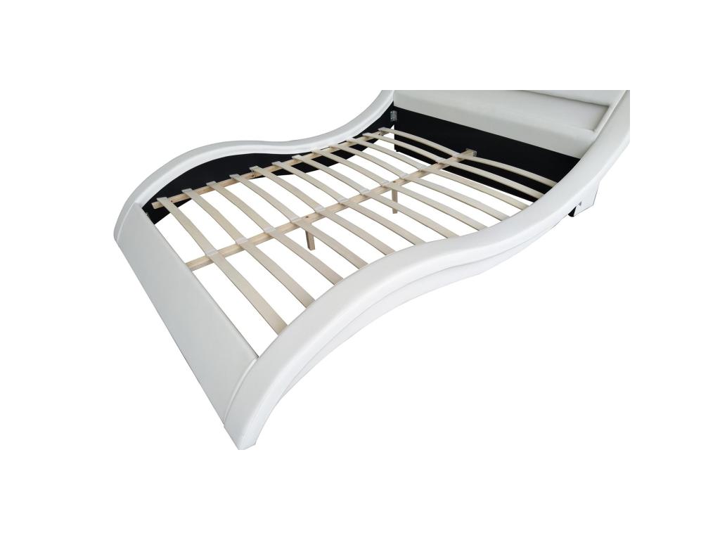 Mattress, Wood, White, 160 x 200 cm