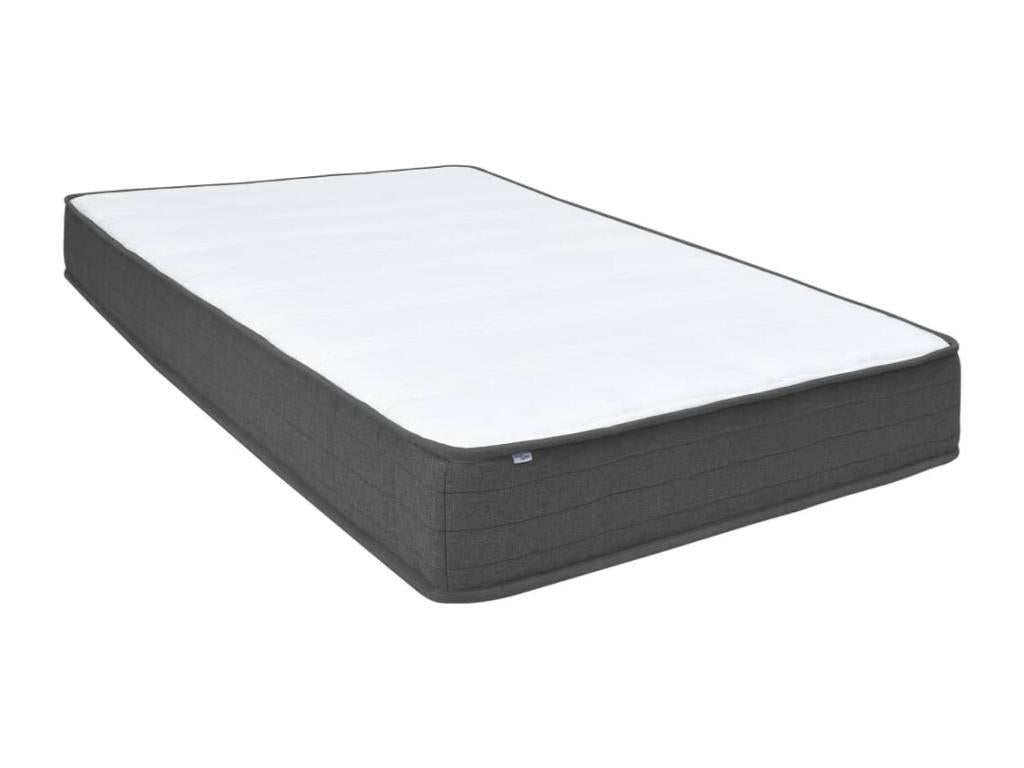 Bed Base, Fabric, Gray, 160 x 200 cm