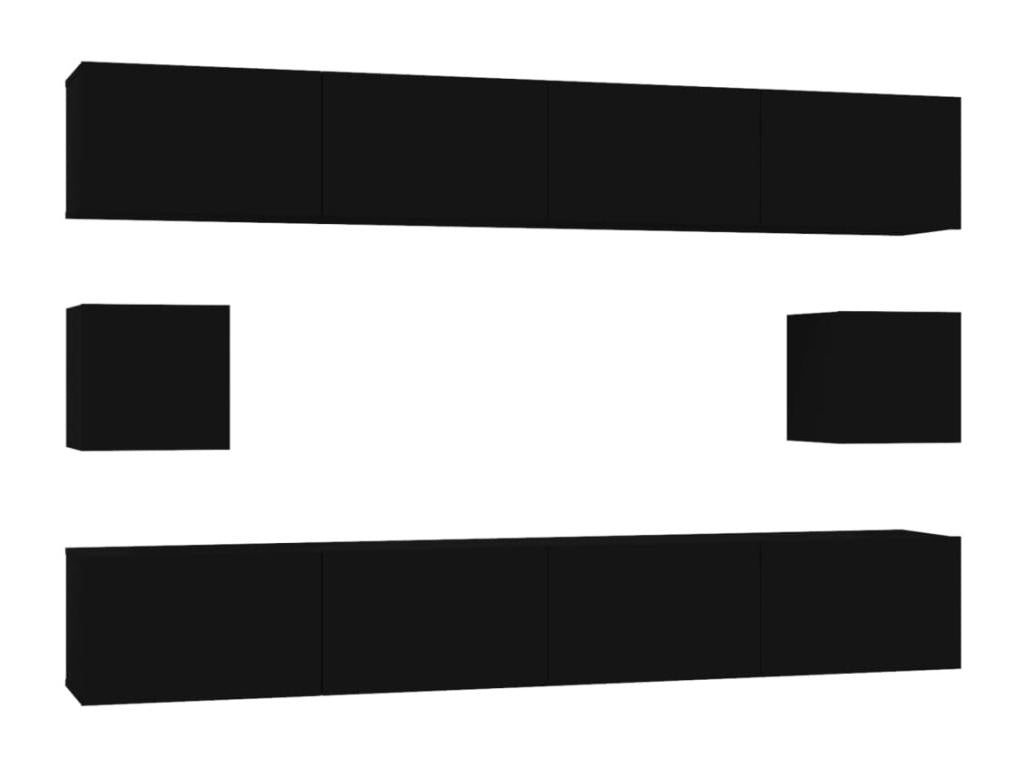 Wardrobe, Wood, Black, 100 x 30 x 30 cm