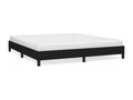 Bed Base, Fabric, Black, 180 x 200 cm