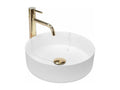 Bathroom Sink, Ceramic, White