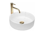 Bathroom Sink, Ceramic, White