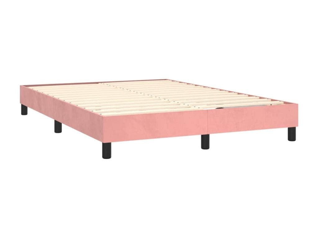 Mattress, Velvet, Pink, 140 x 190 cm