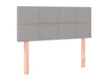 Headboard, Fabric Upholstery, Gray, 90 x 190 cm