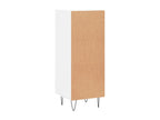 Sideboard, Wood, White, 34 x 90 cm