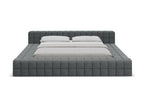 Mattress, Velvet, Gris Anthracite, 160 x 200