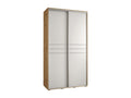 Wardrobe, Wood, Argenté/Blanc/Marron