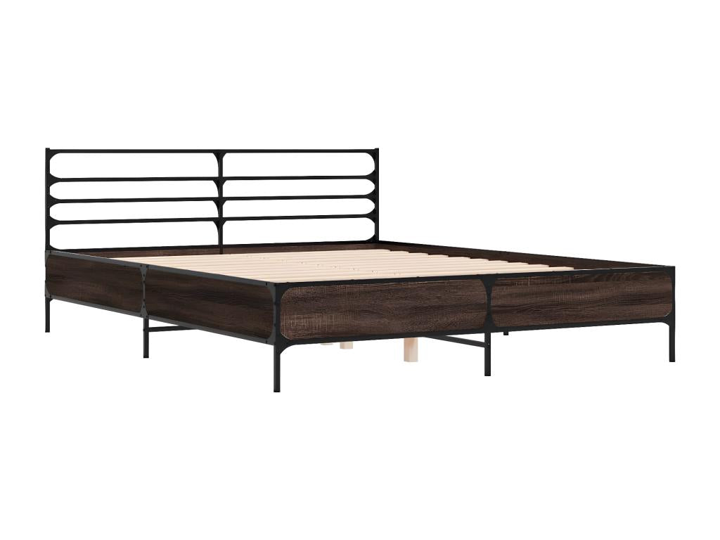 Mattress, Wood, Brown, 160 x 200 cm