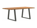 Dining Table, Wood, Brown, 200 x 100 x 74 cm