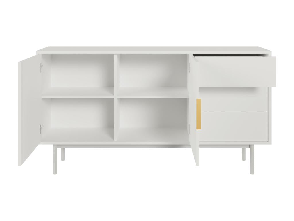 Sideboard, White, 154 x 39 x 82