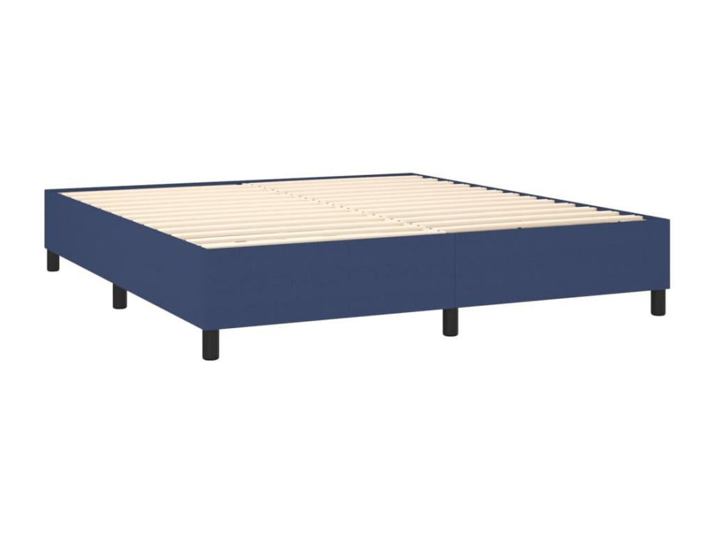 Mattress, Fabric, Blue, 180 x 200 cm