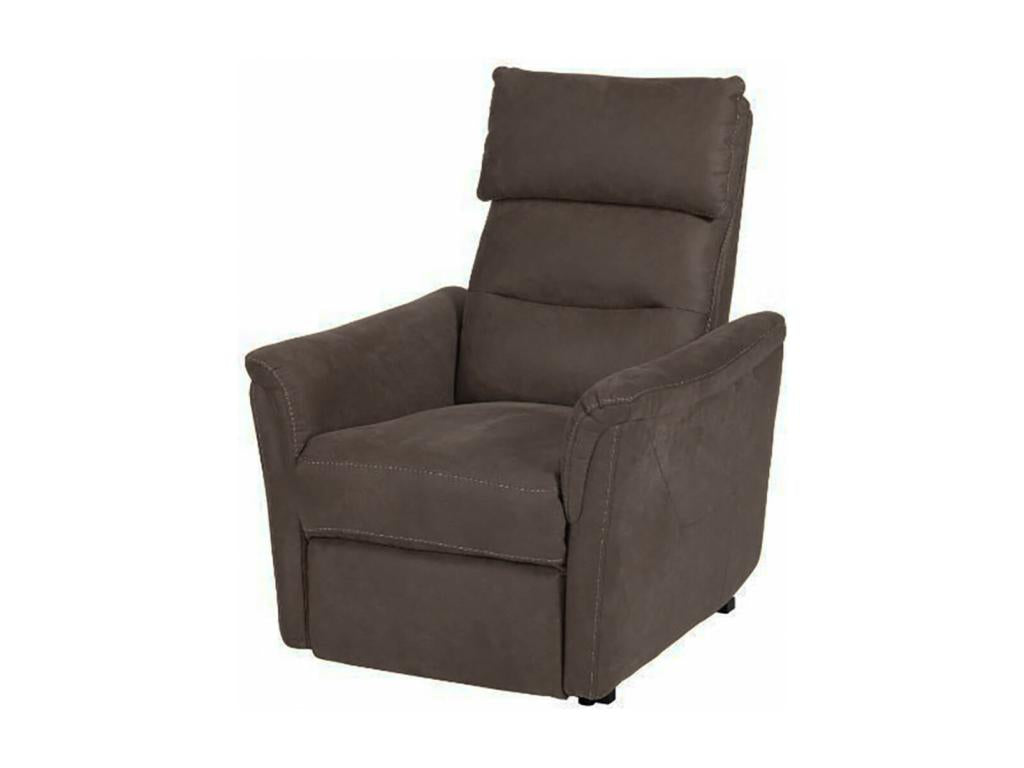 Armchair, Fabric Upholstery, Gray