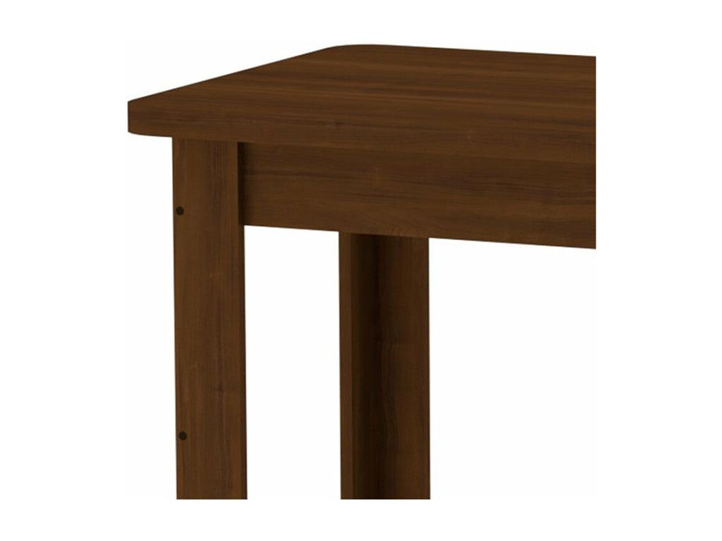 Dining Table, Wood, Brown, 100 x 60 x 73 cm