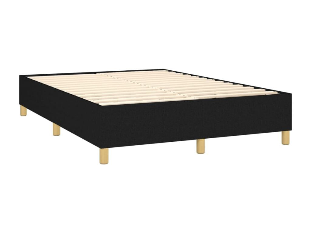 Mattress, Fabric, Black, 140 x 200 cm