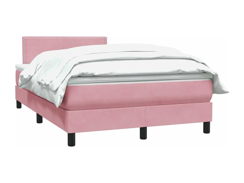 Mattress, Velvet, Pink, 120 x 220 cm