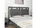 Headboard, Wood, Gray, 140 x 190 cm