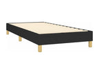 Mattress, Fabric, Black, 90 x 190 cm
