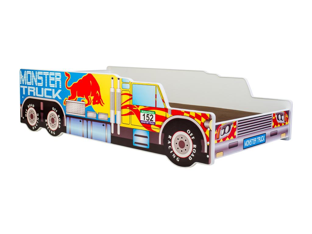 Bed Base, Wood, Multicolore, 74 x 146 x 38