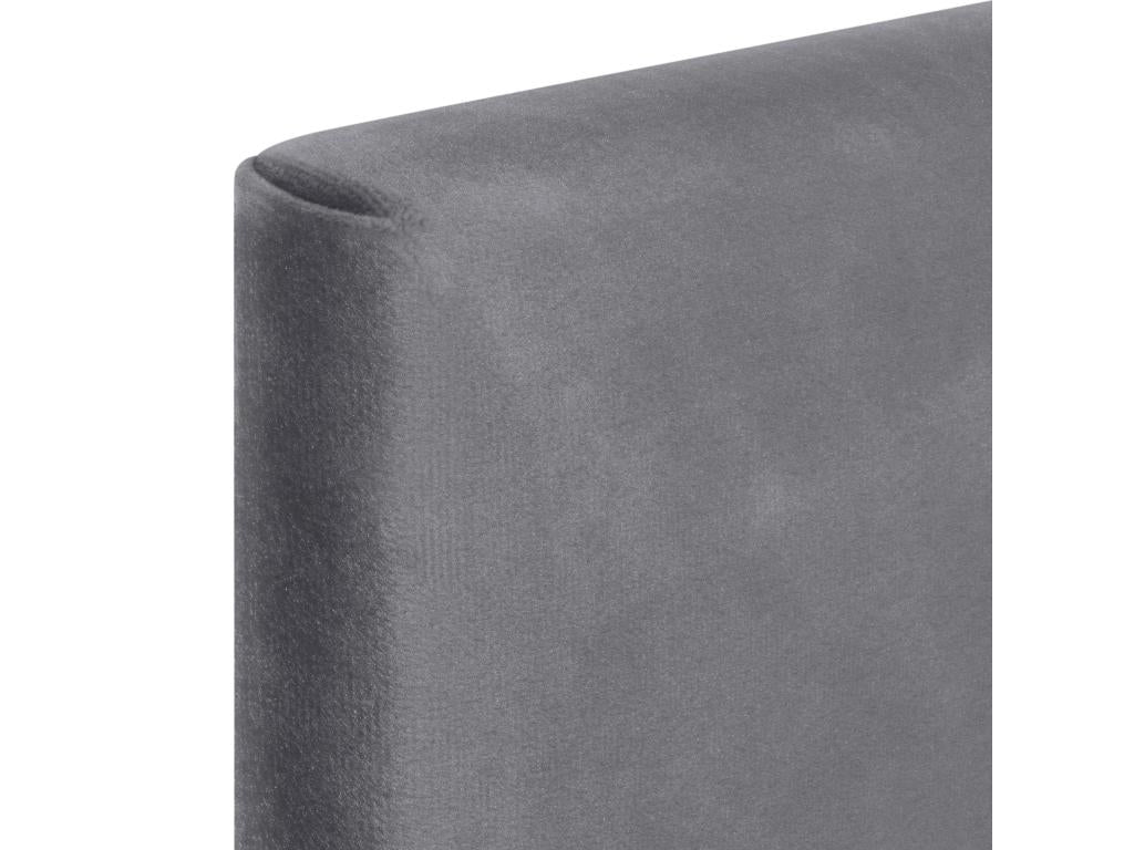 Mattress, Velvet, Gray, 95 x 105