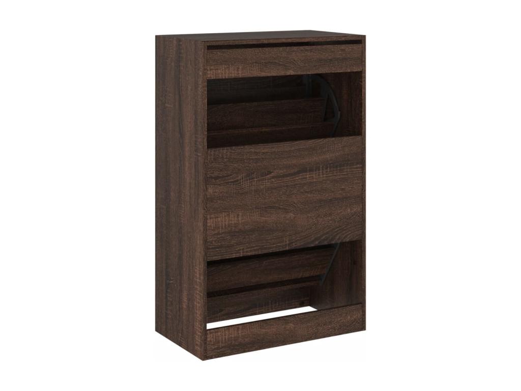 Wardrobe, Wood, Brown, 60 x 34 x 96