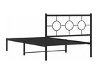 Bed Base, Metal, Black, 107 x 203 cm