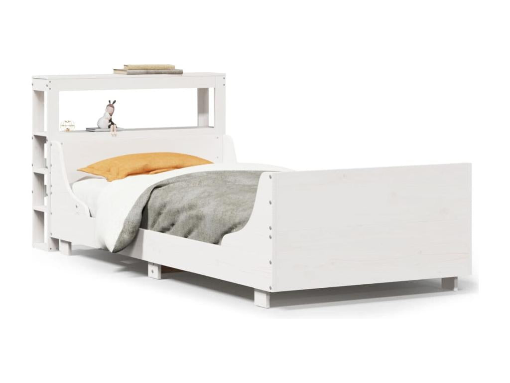 Mattress, Wood, White, 75 x 190 cm