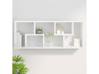 Shelf, Wood, White, 36 x 16 x 90 cm