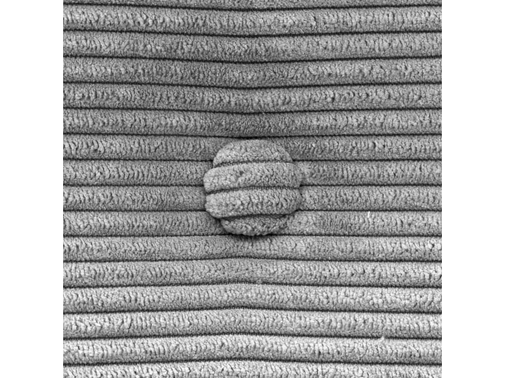 Headboard, Velvet Upholstery, Gray, 160 x 115