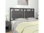 Headboard, Wood, Gray, 140 x 190 cm