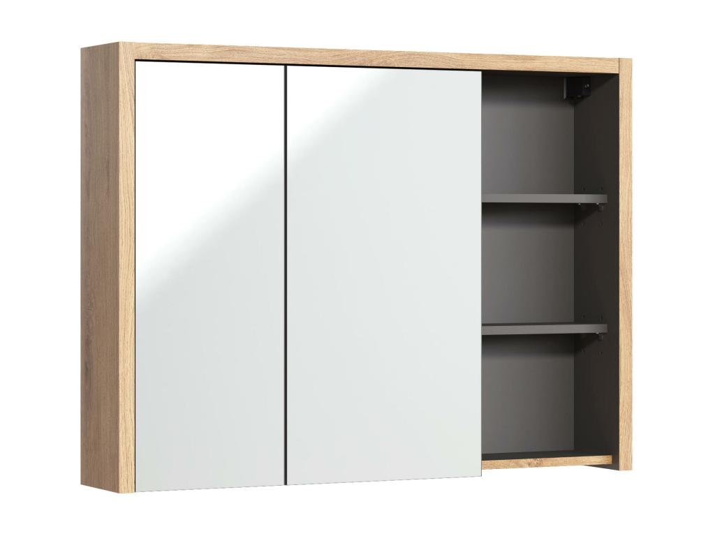 Wardrobe, Wood, Naturel Clair, 100 x 18 x 75