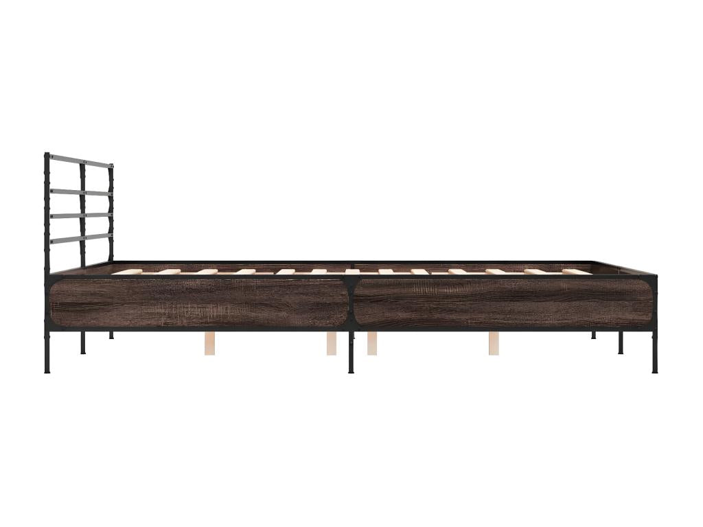 Mattress, Wood, Brown, 160 x 200 cm
