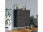 Wardrobe, Metal, Gris Anthracite, 80 x 35 x 101 cm
