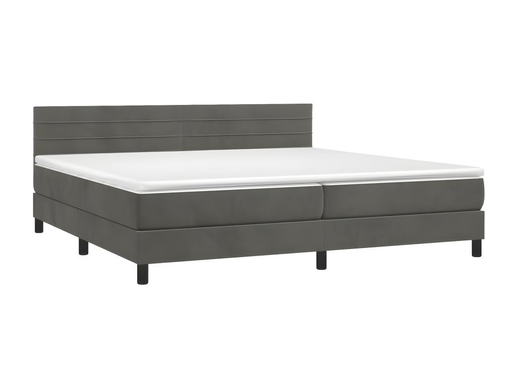 Mattress, Velvet, Gray, 200 x 200