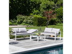 Patio Furniture Set, Fabric, Gray
