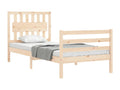 Bed Base, Wood, Naturel Clair, 90 x 190 cm