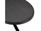 Dining Table, Metal, Black, 220 x 110 cm